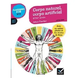 livre corps naturel, corps artificiel bts 2e année - anthologie - poche