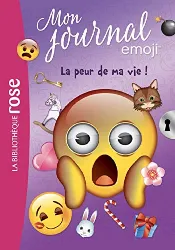 livre emoji tm mon journal 02 - la peur de ma vie !