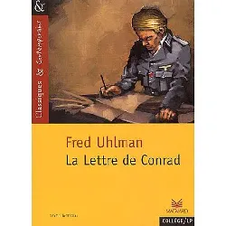 livre la lettre de conrad - classiques et contemporains