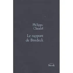 livre le rapport de brodeck