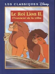 livre le roi lion 2 : l'honneur de la tribu