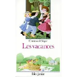 livre les vacances comtesse de ségur 2791310