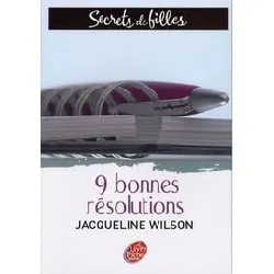 livre secrets de filles tome 1 - poche - 9 bonnes résolutions