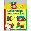 livre tini la souris : dictionnaire pour les petits de 2 ans