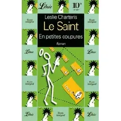 livre une aventure du saint tome 3 - poche - en petites coupures