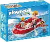 playmobil 5439 summer funvacanciers avec bateau pneumatique playmobil