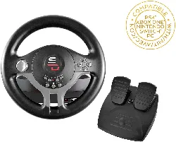 volant subsonic driving wheel sv200 avec pédales pour nintendo switch/ps4/xbox one/pc/ps3