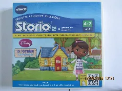 vtech - 272105 - jeu pour tablette - hd storio - docteur la peluche