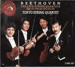 cd beethoven, tokyo string quartet - the late string quartets (1993)