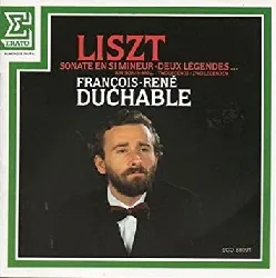 cd franz liszt - sonate en si mineur - deux légendes = two legends = zwei legenden (1985)