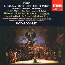 cd giuseppe verdi - choruses / overtures / ballet music (1986)