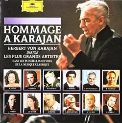 cd herbert von karajan - hommage à karajan - herbert von karajan dirige les plus grands artistes (1989)
