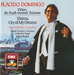 cd plácido domingo, english chamber orchestra, ambrosian singers, julius rudel - wien, du stadt meiner träume (1986)