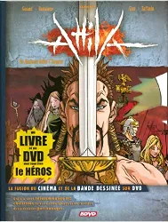 dvd attila (1 livre + 1 dvd) : un barbare défie l'empire