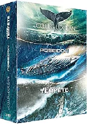 dvd au coeur de l'océan + poseidon + en pleine tempête - coffret dvd