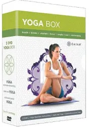 dvd gaiam : yoga box - pack