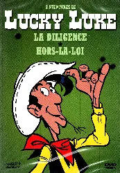 dvd lucky luke - la diligence + hors - la - loi