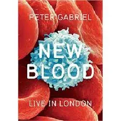dvd peter gabriel - new blood - live in london