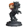 figurine funko! pop - harry potter - movie moments -  ron weasley  riding chess piece 21 cm