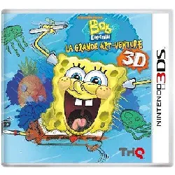 jeu 3ds bob l'eponge : la grande art-venture 3d