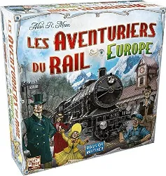 jeu de société les aventuriers du rail europe - asmodee - jeux de plateau - compatible avec alexa