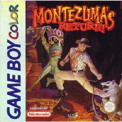 jeu gameboy color gbc montezuma's return!