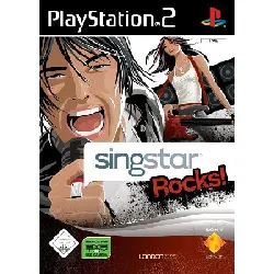 jeu ps2 ps2 jeu singstar rocks!