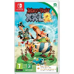 jeu switch astérix xxl2 - code de téléchargement dans la boîte