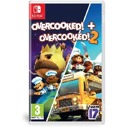 jeu switch overcooked! + overcooked! 2