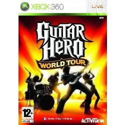 jeu xbox 360 guitar hero -  world tour