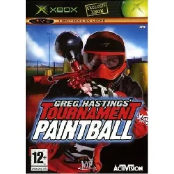 jeu xbox greg hastings' tournament paintball