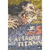 l'attaque des titans edition colossale tome 5 - editions pika