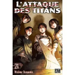livre attaque des titans (l') - tome 21