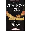 livre dictionnaire des citations de la langue française