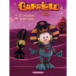 livre garfield & cie - tome 14 - la revanche des egyptochats