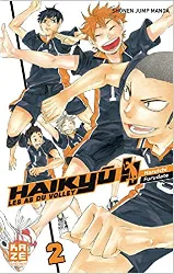 livre haikyu !! les as du volley, tome 2