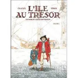 livre l'île au trésor. volume 1