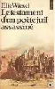livre le testament d'un poete juif assassine