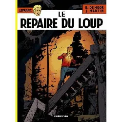 livre lefranc t4 le repaire du loup