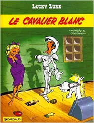 livre lucky luke ancienne édition t10 cavalier blanc