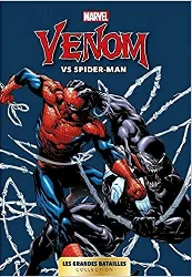 livre marvel: les grandes batailles 07 - venom vs spider - man