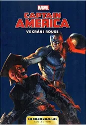 livre marvel: les grandes batailles 09 - captain america vs crâne rouge