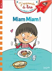 livre sami et julie cp niveau 1 miam miam !