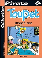 livre toupet n05 toupet attaque a l'aube broche