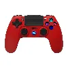 manette ps4 freaks geeks sans fil rouge