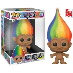 rainbow troll 25 cm les troll n° 09 - figurine funko pop