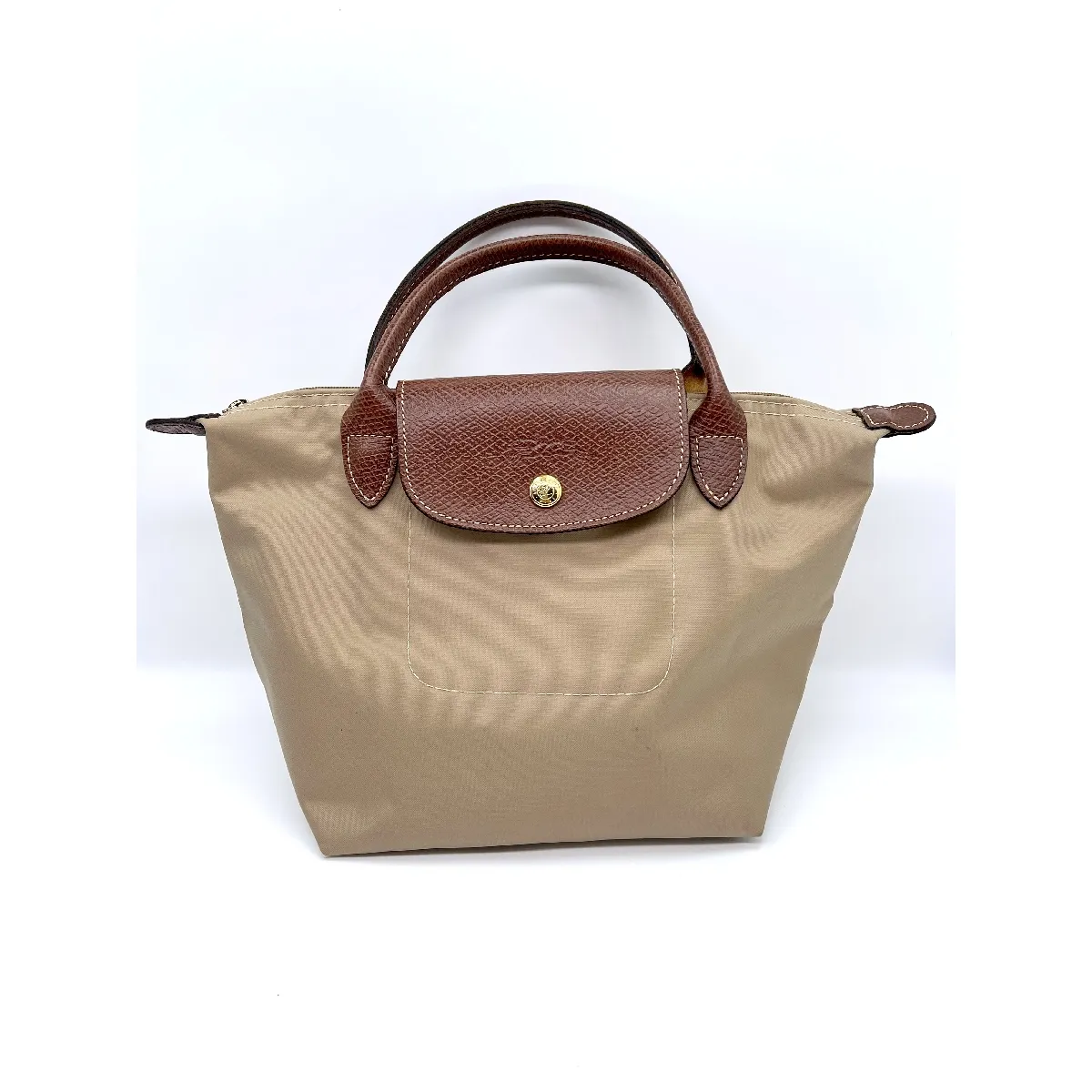 Sac Longchamp le Pliage S Beige DEALiCASH