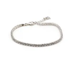 87194718 bracelet argent rhodie ligne oxydes blancs argent 925 millième (22 ct) 2,54g