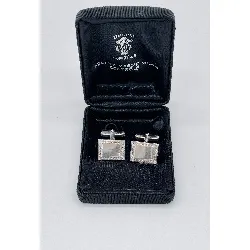 boutons de manchette champion en argent 800