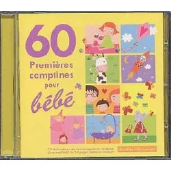 cd 60 premieres comptines pour bébé